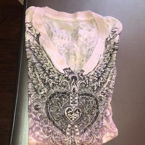 😍🥰😍FINAL SALE Sinful long sleeve V-Neck shirt❤️